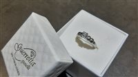San Stino Di Livenza - Via Roma, 7 - Anillo Guerretta Gioielli Mujer Anello Zirconi in Oro blanco Zirconia GUERR111 - GUERR111
